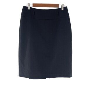 APT 9 Black Knee-Length Pencil Skirt Womens Size 10‎ Back Zipper Closure Office
